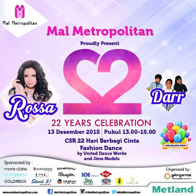 22 Years Celebration Mall Metropolitan